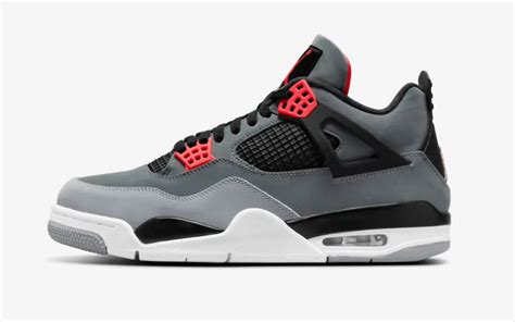 nike jordan zwart wit rood|jordan 4 sneakers heren.